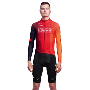 Bekleidung Herren Gobik Ineos Grenadiers 2025 Hyder langarm trikot Bekleidung Herren Gobik Ineos Grenadiers 2025 Hyder langarm trikot