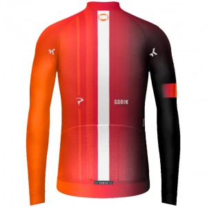 Bekleidung Herren Gobik Ineos Grenadiers 2025 Hyder langarm trikot Bekleidung Herren Gobik Ineos Grenadiers 2025 Hyder langarm trikot