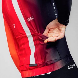 Bekleidung Herren Gobik Ineos Grenadiers 2025 Hyder langarm trikot Bekleidung Herren Gobik Ineos Grenadiers 2025 Hyder langarm trikot