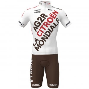 AG2R Citroen 2022 Radtrikot kurzarm(langer Reißverschluss)