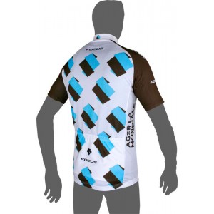AG2R LA MONDIALE 2015 Kurzarmtrikot(kurzer Reißverschluss)