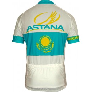 ASTANA kasachischer Meister 2011-Kurzarmtrikot mit kurzem Reißverschluss