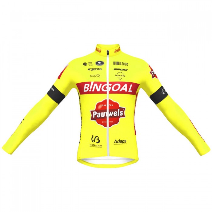 Bingoal Pauwels Sauces WB 2022 Radtrikot langarm