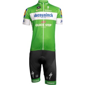 Deceuninck-Quick-Step 2019 Tour de France Edition Trägerhose grün