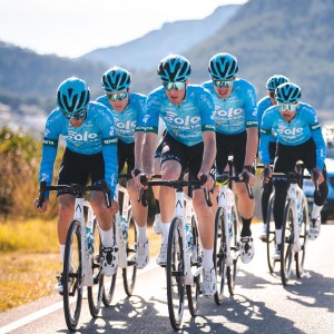 Eolo-Kometa Cycling Team 2023 Set(Radtrikot+Trägerhose)