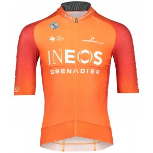 INEOS GRENADIERS 2022 training edition EPIC RACE Radtrikot kurzarm(langer RV)