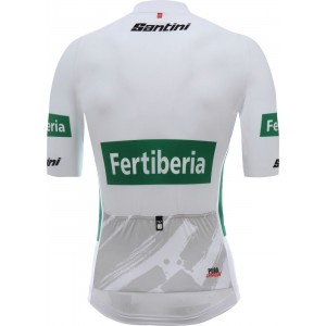 La Vuelta 2018 MAGLIA COMBINADA(weiß) Radtrikot kurzarm