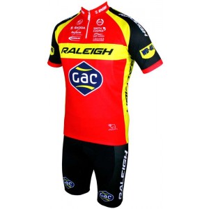 RALEIGH-GAC 2015 Kurzarmtrikot(kurzer Reißverschluss)
