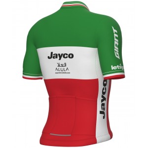 Team Jayco AlUla Italienischer Meister 2023 Radtrikot kurzarm-ALE Team Jayco AlUla Italienischer Meister 2023 Radtrikot kurzarm-ALE