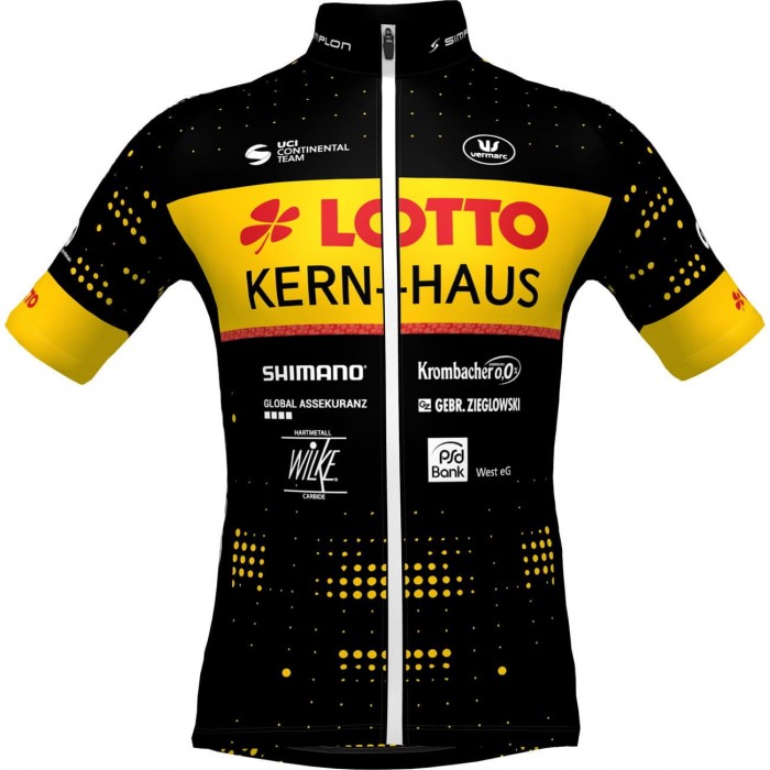 Team Lotto-Kern Haus 2023 Radtrikot kurzarm(langer Reißverschluss)