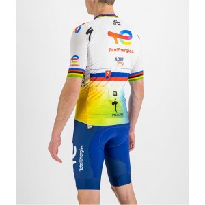 Team TotalEnergies slowakischer Meister Sagan edition 2022 Radtrikot kurzarm
