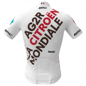 AG2R Citroen 2022 Radtrikot kurzarm(langer Reißverschluss)