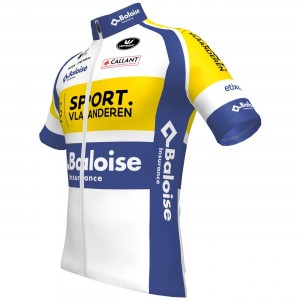 Sport Vlaanderen-Baloise 2022 Radtrikot kurzarm