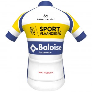 Sport Vlaanderen-Baloise 2022 Radtrikot kurzarm