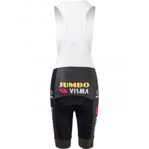 TEAM JUMBO-VISMA 2021 Trägerhose Damen kurz