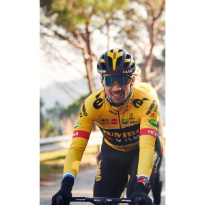 TEAM JUMBO-VISMA 2022 Trägerhose lang(ohne Sitzpolster)