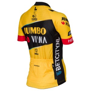 TEAM JUMBO-VISMA 2023 Radtrikot Damen kurzarm