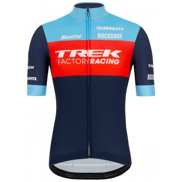 Trek Factory Racing XC 2022 Radtrikot kurzarm(langer Reißverschluss)